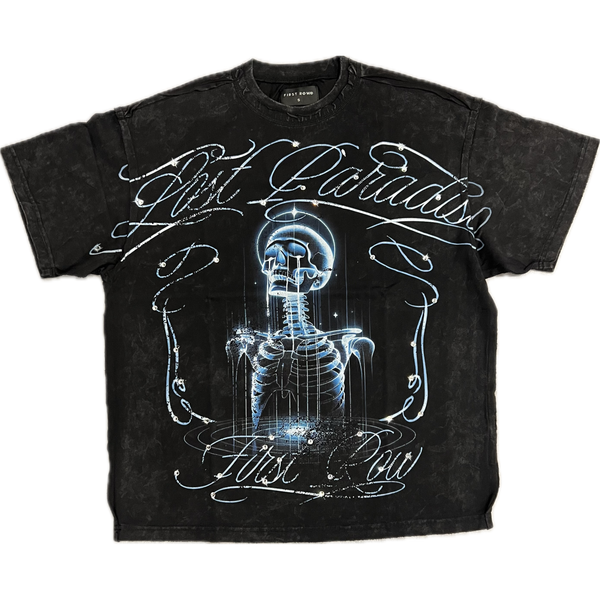 First Row Skull Tee "Black"