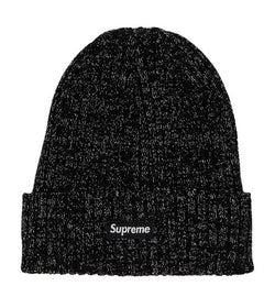 Supreme Overdyed Beanie “Metallic Black”