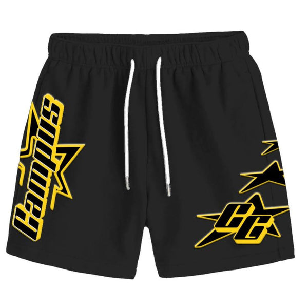 Campus Goods All-Star Shorts "Black/Yellow"