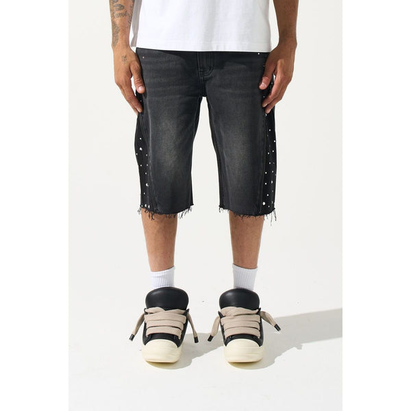 SERENEDE Jean Shorts "Obsidian”
