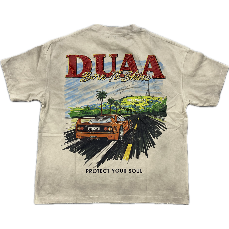 DUAA Hollywood Tee "Nude"