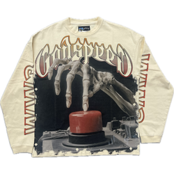 Godspeed Code Red L/S Tee "Bone"