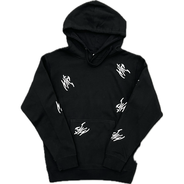 Mobties All Over Logo Hoodie