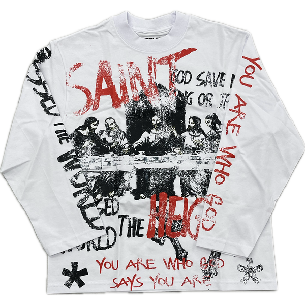 Heights District Who God Says You Are L/S Tee "White"
