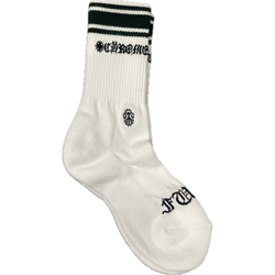 Chrome Hearts Striped Socks "Hunter Green"