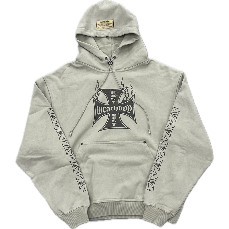 Wrathboy Wrath Choppers Hoodie "Grey"