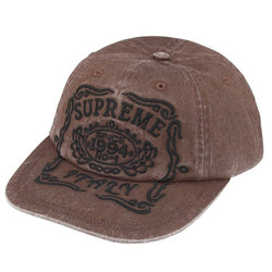 Supreme Italy 6 Panel Hat “Brown”