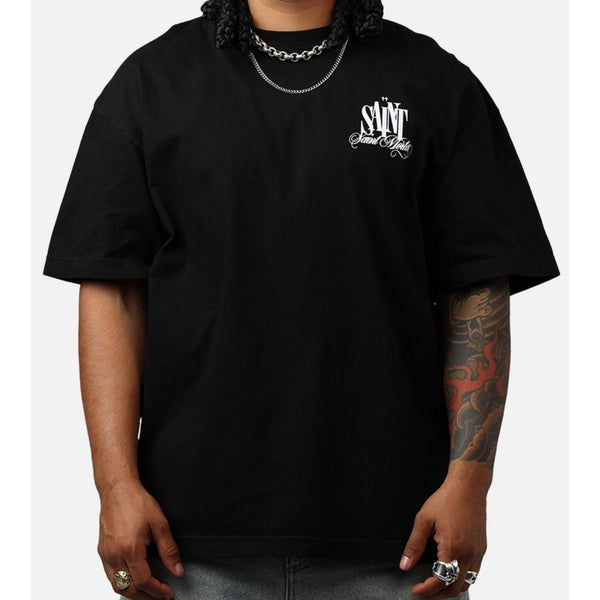 Saint Morta Dove Tee "Black"