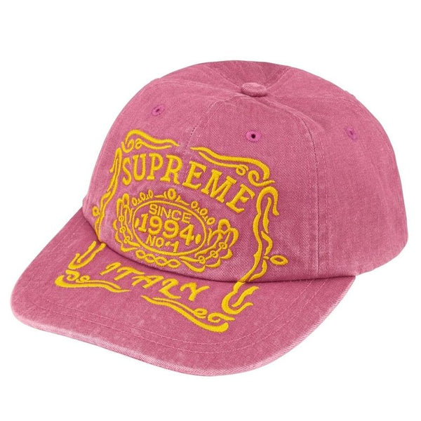 Supreme Italy 6 Panel Hat “Rose”