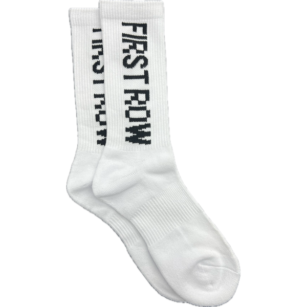 First Row Socks “White”