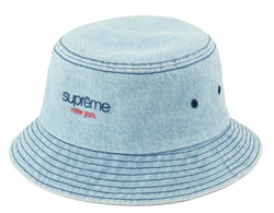 Supreme Denim Crusher Hat “Light Wash Indigo”
