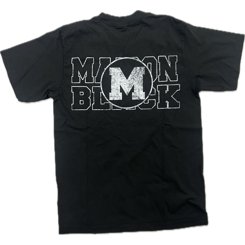 Maison Black Skateboard Tee "Black"