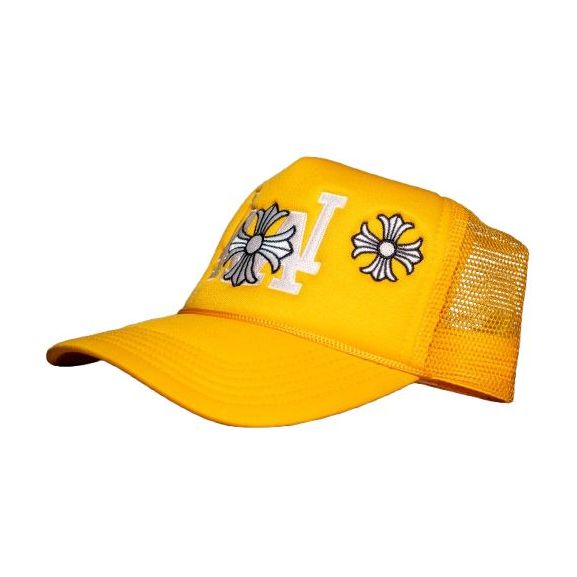 R3BORN LA Chrome Hat “Yellow”