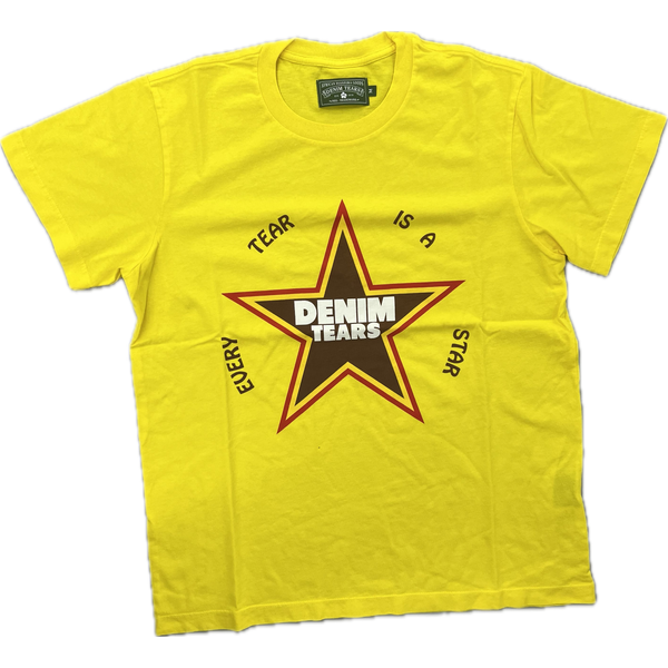 Denim Tears Every Tear Tee “Yellow”