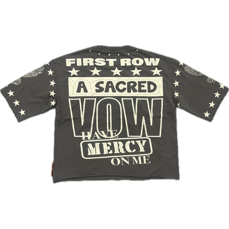 First Row Secrets & Blessings Tee “Grey”