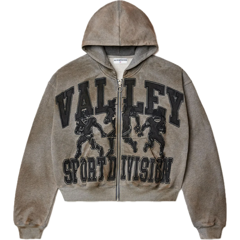 Vale Forever Dirty Friday Zip Up Hoodie “Brown”