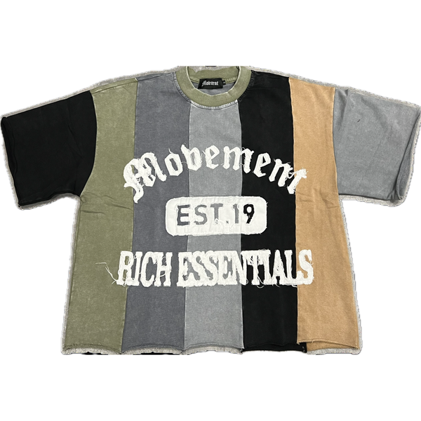 Movement Rich Essentials Tee “Multi Color”