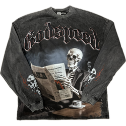 Godspeed Black Monday L/S Tee "Washed Black"