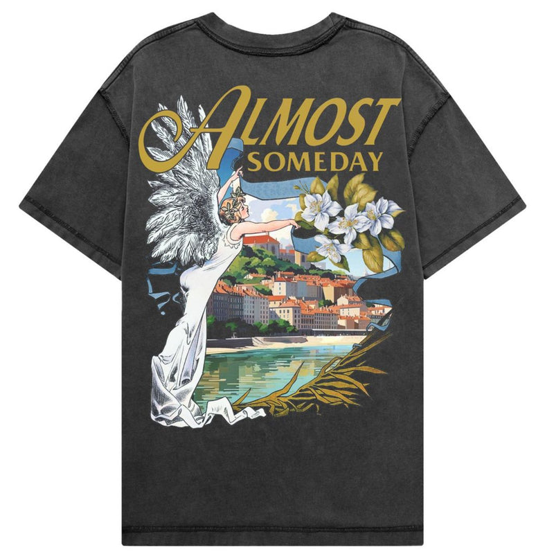 Almost Someday Ibiza Tee "Black"
