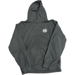 Warren Lotas Horseman Hoodie “Washed Black”