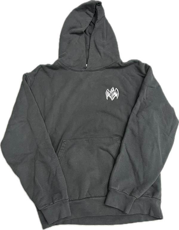 Warren Lotas Horseman Hoodie “Washed Black”