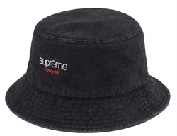 Supreme Denim Crusher Hat “Black”