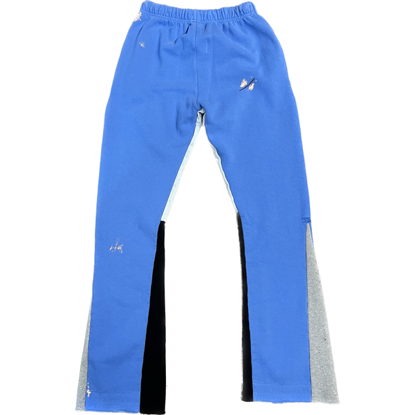 Gallery Dept. Painted Flare Sweat Pants "Blue"