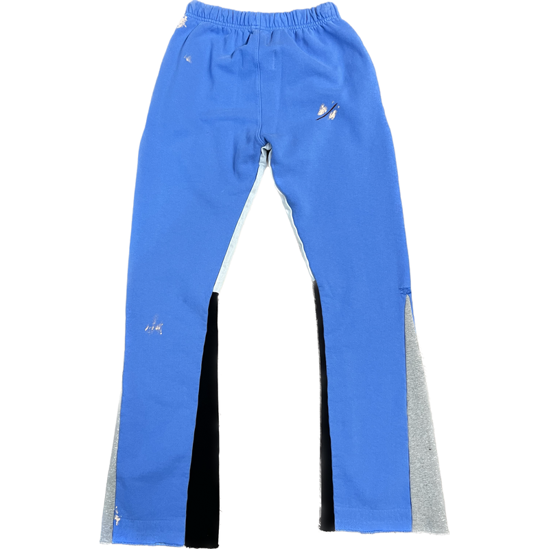 Gallery Dept. Painted Flare Sweat Pants "Blue"