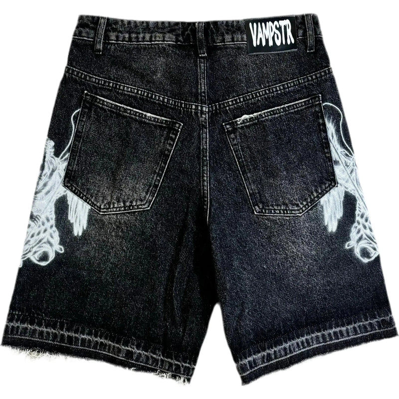 VAMPSTR Archangel Jorts “Black Wash”