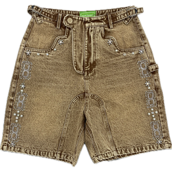Davardo Denim Shorts "Beige"