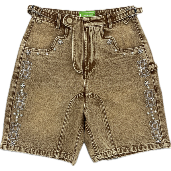 Davardo Denim Shorts "Beige"