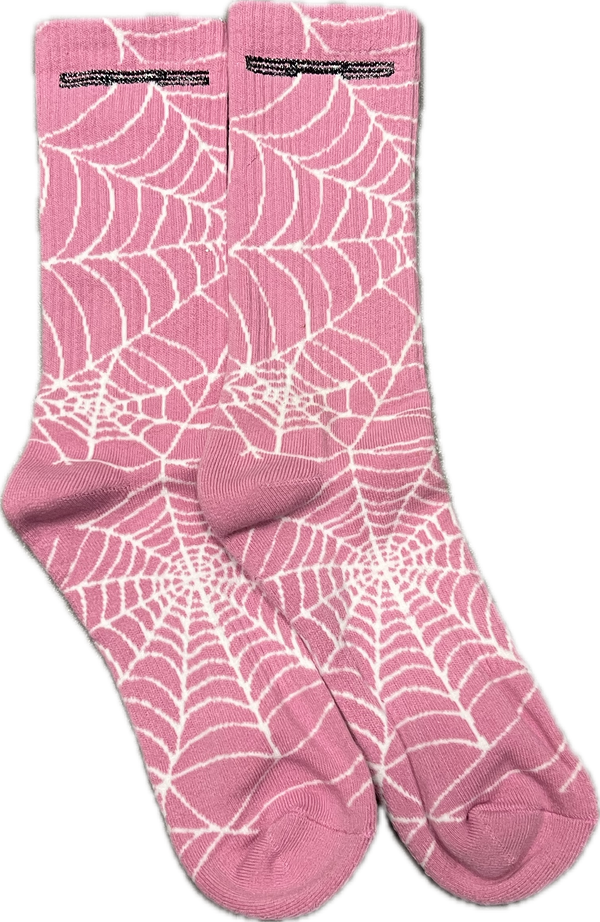 Sp5der Web Socks "Pink"