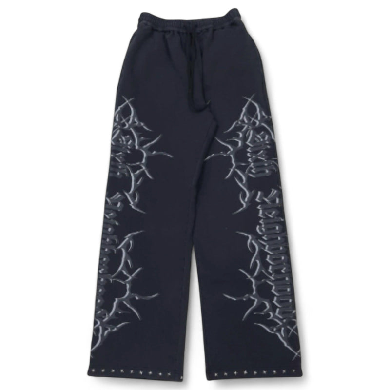 6TH NBRHD Igris Flare Sweatpants "Black"