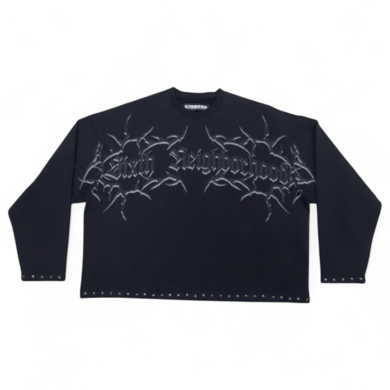 6TH NBRHD Vastolorde Crewneck "Black"
