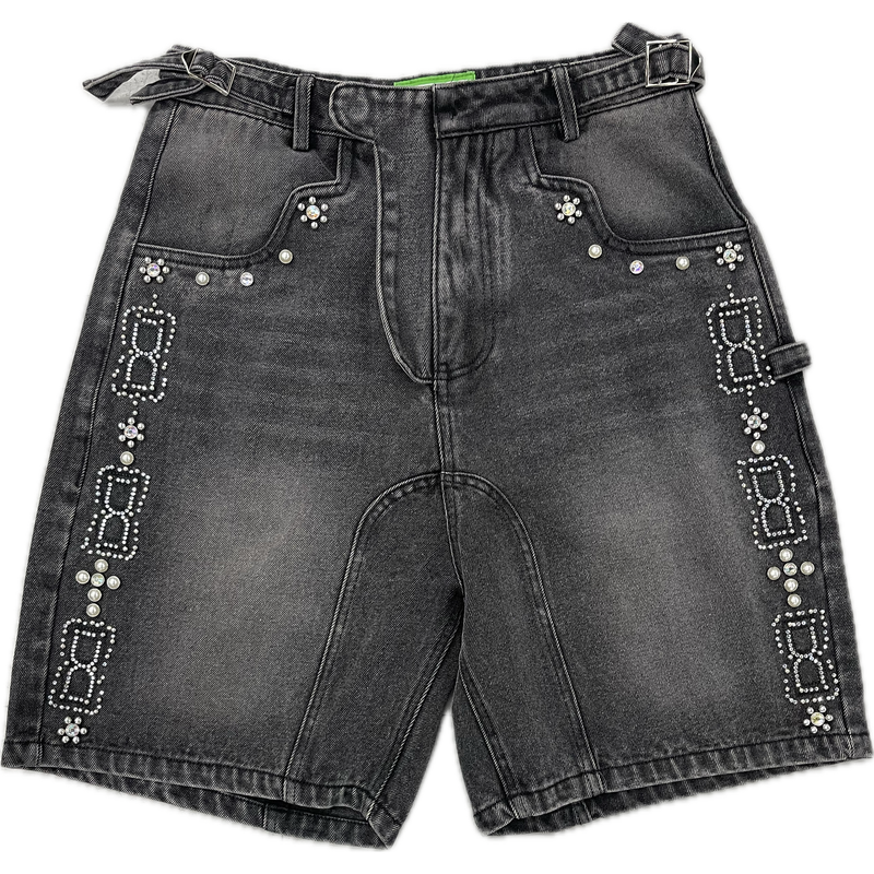 Davardo Denim Shorts "Black"
