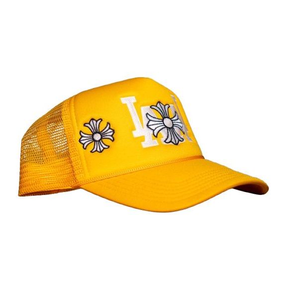 R3BORN LA Chrome Hat “Yellow”