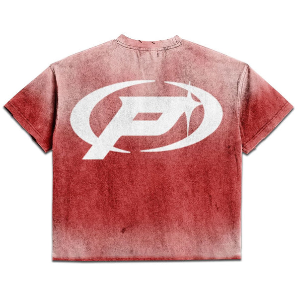 Prestige Collection Rich Off Risk Taking Tee "Red"