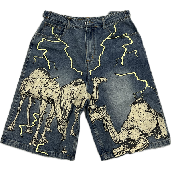 Vale Forever Lightning Shorts "Denim Blue"