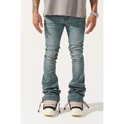 SERENEDE Seaburst Stacked Jeans "Slate”