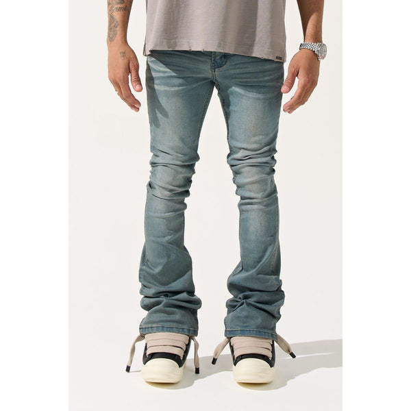 SERENEDE Seaburst Stacked Jeans "Slate”