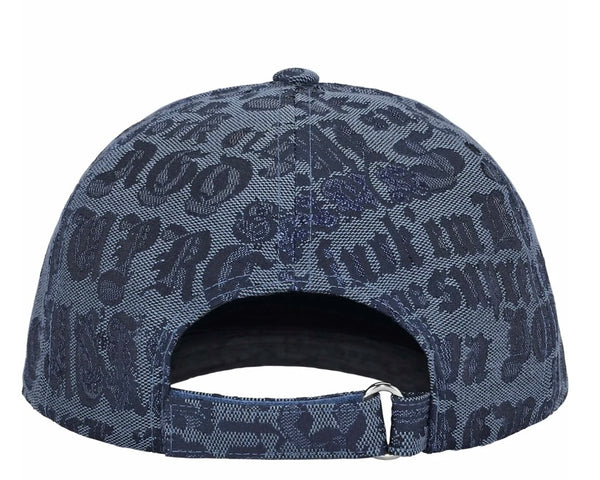 Supreme Cities Jacquard 6-Panel Hat “Blue”