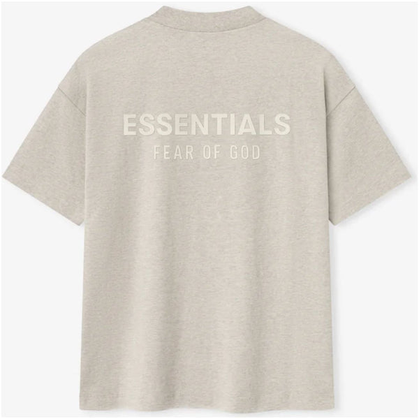 Fear of God Essentials Classic Tee "Heather Stone"