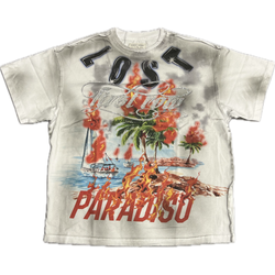 First Row Island Tee "White"