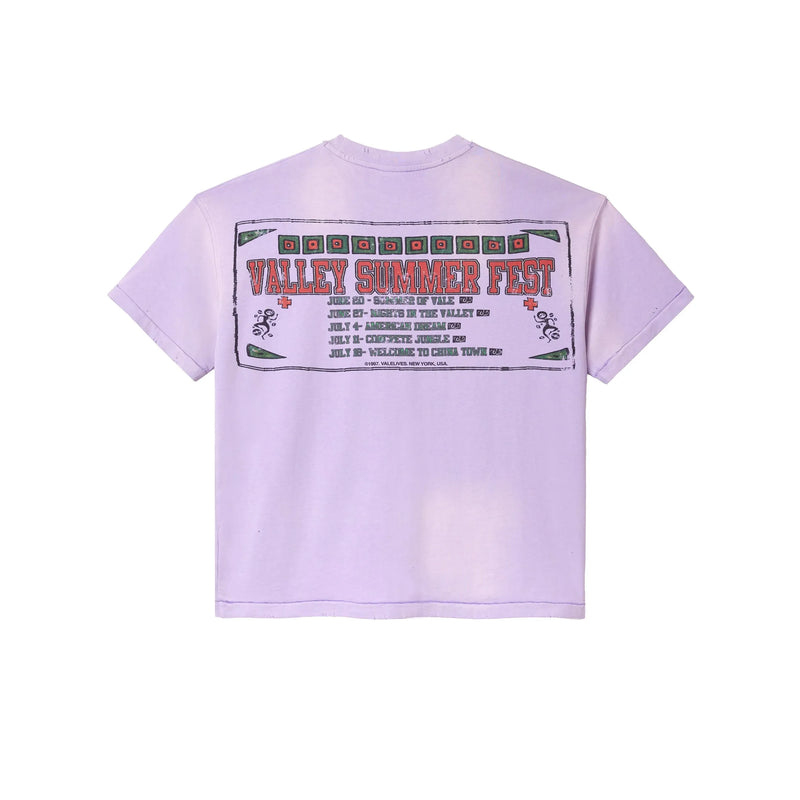 Vale Icon Bling Tee "Lavender Wash"