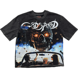Godspeed Drive-In Tee "Black Wash"
