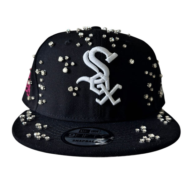 Retrovert Embellished NY Hat "Black"