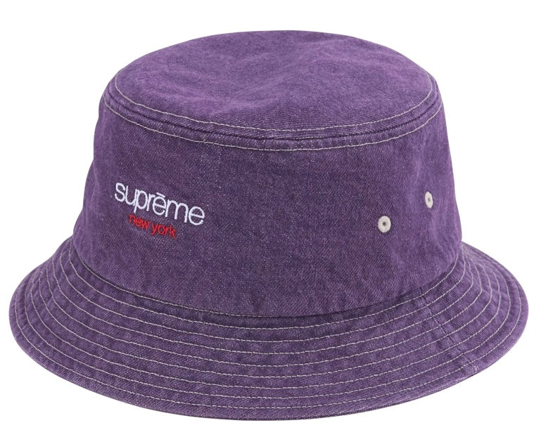 Supreme Denim Crusher Hat “Purple”
