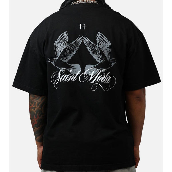 Saint Morta Dove Tee "Black"