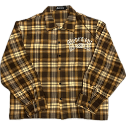 Movement Rich Essentials Flannel Tee “Brown”