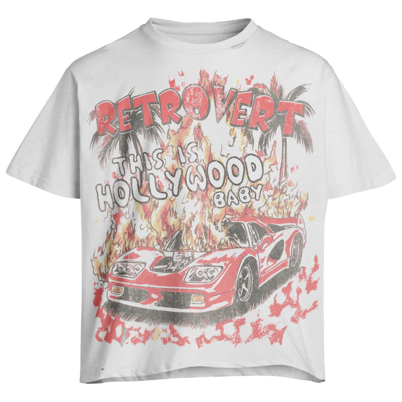 Retrovert Hollywood Tee "Red"